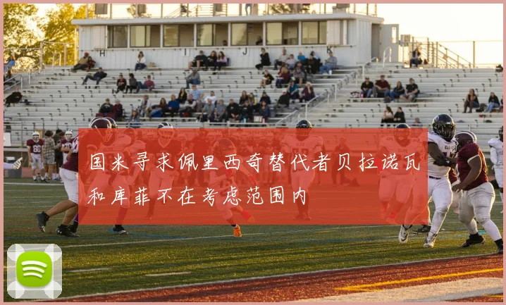 国米寻求佩里西奇替代者贝拉诺瓦和库菲不在考虑范围内